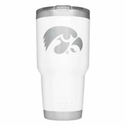 Coupon 🥰 College Tumblers & Travel Mugs YETI Iowa Hawkeyes 30oz Rambler Tumbler ✔️