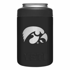 New 🔔 College Can Coolers YETI Iowa Hawkeyes Rambler 2.0 Colster 🎉