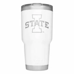 Top 10 ⭐ College Tumblers & Travel Mugs YETI Iowa State Cyclones 30oz Rambler Tumbler 🔥