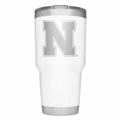 New ⭐ College Tumblers & Travel Mugs YETI Nebraska Cornhuskers 30oz Rambler Tumbler 🔥