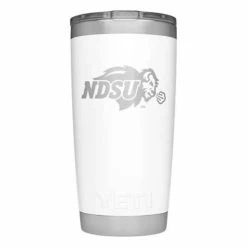 Best deal 😀 College Tumblers & Travel Mugs YETI NDSU Bison 20oz Rambler Tumbler 😍