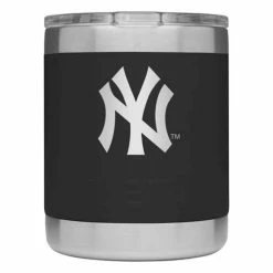 Promo 😀 MLB Bar & Glassware YETI New York Yankees 10oz. Rambler Lowball 💯