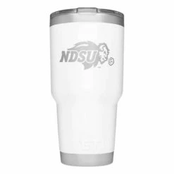 Coupon ⌛ College Tumblers & Travel Mugs YETI NDSU Bison 30oz Rambler Tumbler 🔥