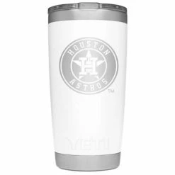 Best Sale ⭐ MLB Tumblers & Travel Mugs YETI Houston Astros 20oz. Rambler Tumbler 🔥