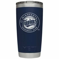 Budget ⭐ MLB Tumblers & Travel Mugs YETI Minnesota Twins 20oz. Rambler Tumbler 🛒