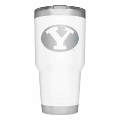 Budget 🔥 College Tumblers & Travel Mugs YETI BYU Cougars 30oz Rambler Tumbler 🥰