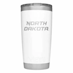 Brand new 💯 College Tumblers & Travel Mugs YETI UND Fighting Hawks 20oz Rambler Tumbler 😀